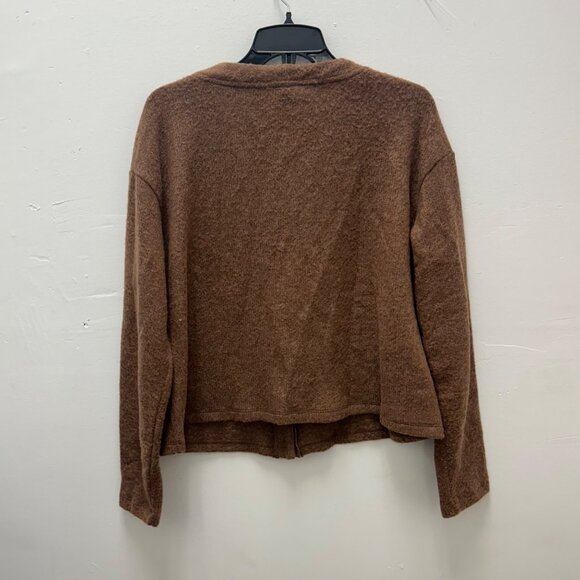 K-176 A New Day Women's Size Large Brown Long Sleeve Button-Down Cardigan Sweate - Picture 4 of 4